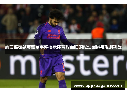 魏震被罚款与禁赛事件揭示体育界面临的伦理困境与规则挑战 魏震被罚款与禁赛事件揭示体育界面临的伦理困境与规则挑战